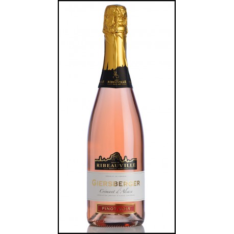 CREMANT ALSACE GIERBERGER ROSE RIBEAUVILLE
